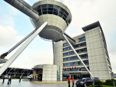 Da Zhong Hotel Indoor Stadium Xuhui Shanghai Exterior foto